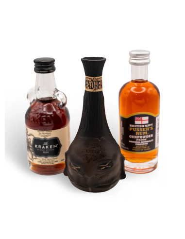 Coffret Trilogie des Océans – Rhums d’Exception | Mignonettes