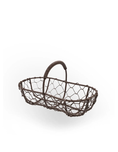 Petit panier en métal cuivré  | Mignonettes