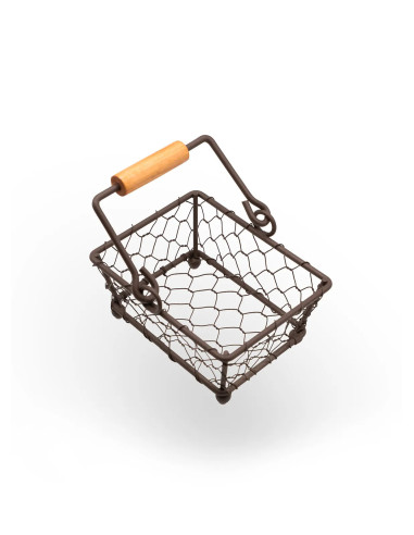 Panier en maille de fer « Esprit Campagne » | Mignonettes
