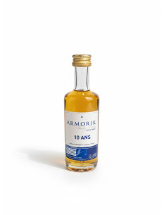 Armorik Whisky 10 ans – Whisky vieilli – 40 % | Mignonettes