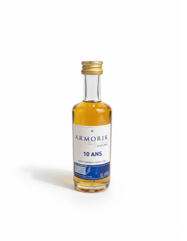 Armorik Whisky 10 ans – Whisky vieilli – 40 % | Mignonettes