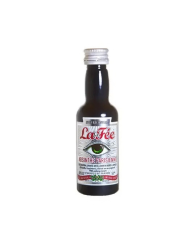 La Fée Absinthe Parisienne 5 cl - Spiritueux aux plantes d'absinthe (68 % vol.) | Mignonettes