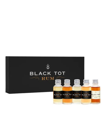 Black Tot Kit de Dégustation 5x3 cl - Rhum (46,2% vol.) | Mignonettes
