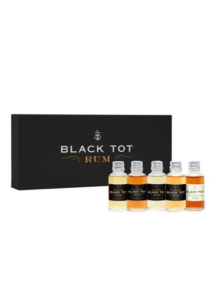 Black Tot Kit de Dégustation 5x3 cl - Rhum (46,2% vol.) | Mignonettes