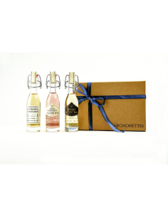 Coffret breton Fisselier – Whisky breton, Fraise de Plougastel, Hydromel – 3 x 5 cl | Mignonettes