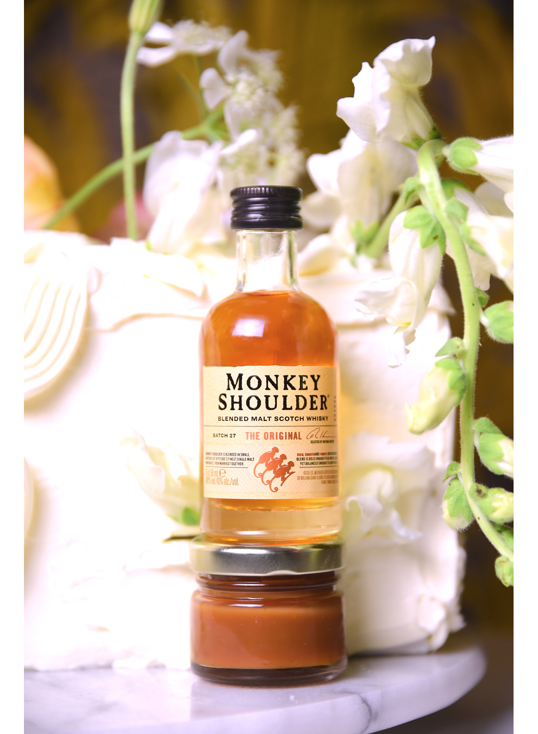 Coffret Duo  : Monkey Shoulder 5 cl & Caramel au Beurre Salé 30 g | Mignonettes