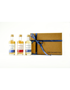 Coffret Rhum Fête des Pères 3 x 5 cl - Assortiment de Rhums du Monde (44 % vol. en moyenne) | Format mignonnettes