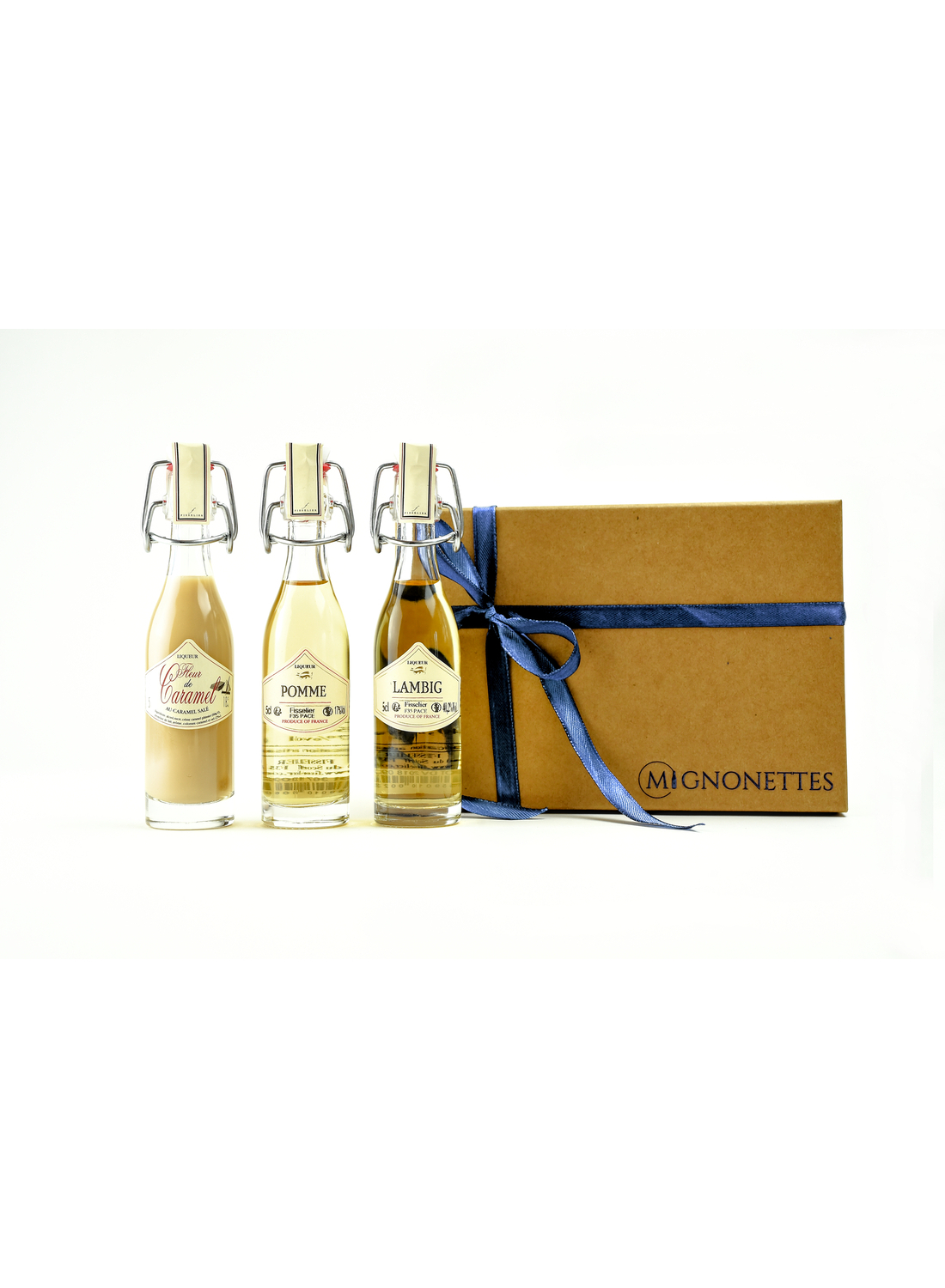 Coffret Découverte Bretonne 15 cl - Assortiment de spiritueux et liqueurs (18 % vol. à 40,2 % vol.) | Mignonettes