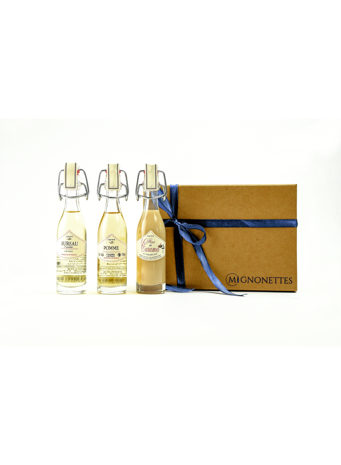 Coffret Trio de Liqueurs Bretonnes 15 cl - Liqueurs (18 % vol.) | Mignonettes