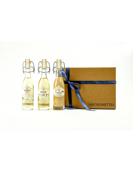 Coffret Trio de Liqueurs Bretonnes 15 cl - Liqueurs (18 % vol.) | Mignonettes