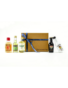 Coffret Découverte Spiritueux & Liqueurs 23 cl - Assortiment de boissons (17 % vol. à 55 %) | Mignonettes