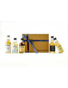 Coffret Découverte Whisky & Tennessee 25 cl - Assortiment de whiskies et liqueur de whiskey (35 % vol. à 46 % vol. | Mignonettes