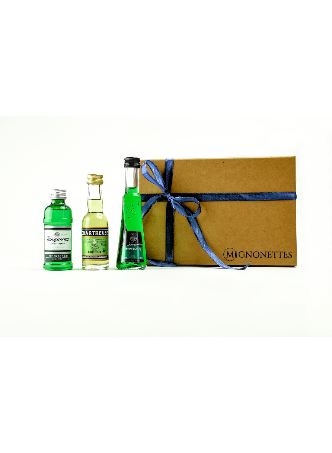 LE VERT 11 cl - Assortiment de gin, liqueurs et plantes (21 % vol. à 55 % vol.) | Mignonettes