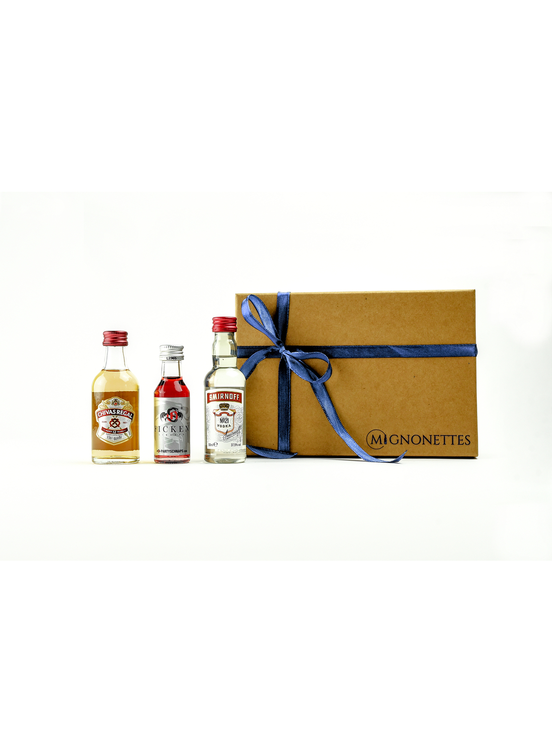 LE ROUGE 12 cl - Assortiment de liqueur, vodka et whisky (20 % vol. à 40 % vol.) | Mignonettes