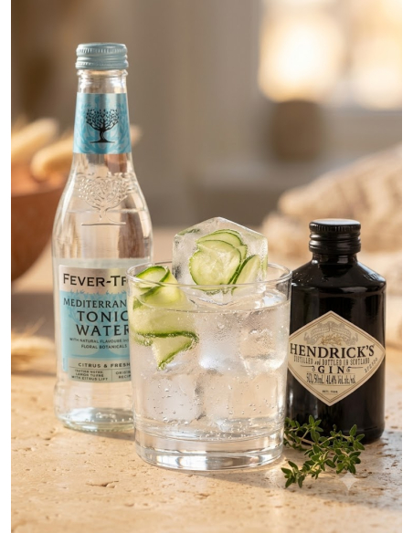 Hendrick’ Gin + Mediterranean Tonic 25 cl - Cocktail (5 % vol.) | Mignonettes