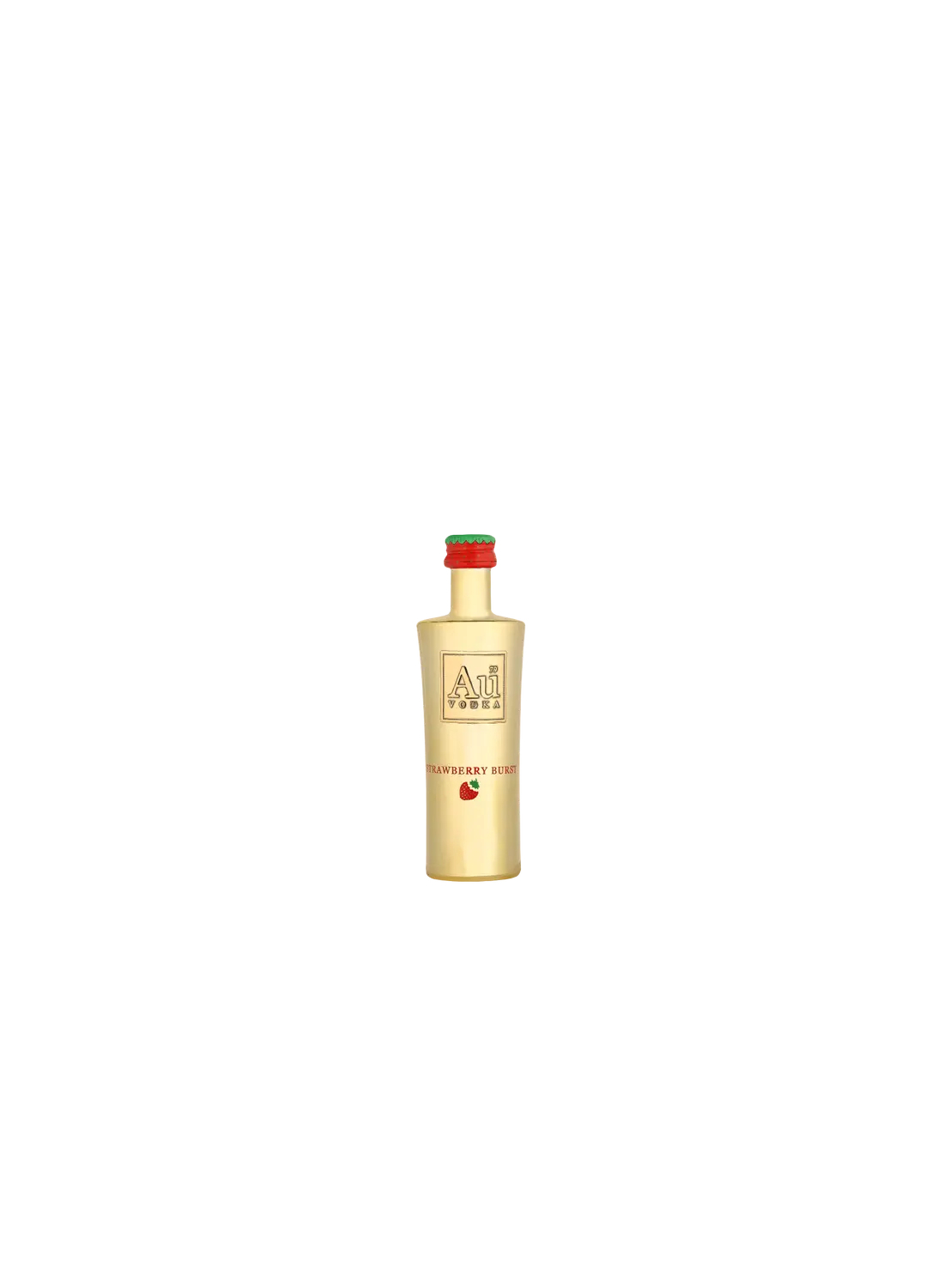 Au Vodka Strawberry Burst 5 cl - Vodka Aromatisée (35 % vol.) | Mignonettes