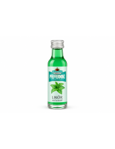 Nordbrand Pfefferminz 2 cl : Liqueur à la menthe poivrée (18 % vol.) | Mignonettes
