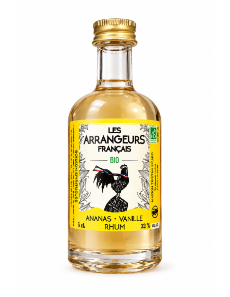 Mignonette rhum arrangé ananas vanille bio 5 cl | Mignonettes