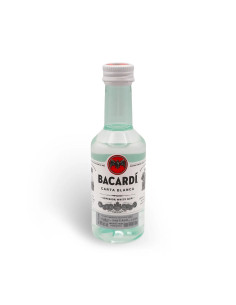 Bacardi Carta Blanca – Rhum blanc – 37,5% | Mignonettes