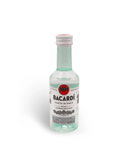 Bacardi Carta Blanca – Rhum blanc – 37,5% | Mignonettes