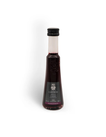 Cartron Crème de Cassis de Bourgogne – Liqueur artisanale – 20% | Mignonettes