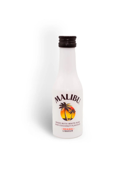Malibu – Rhum aromatisé à la noix de coco – 21% | Mignonettes